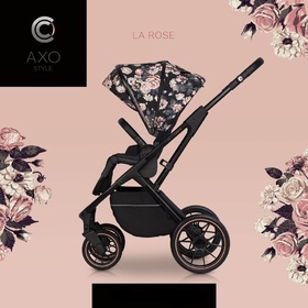 Бебешка количка Cavoe Axo Style LA ROSE с Чанта