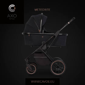 Бебешка количка 2в1 Cavoe Axo Style Meteorite с Чанта