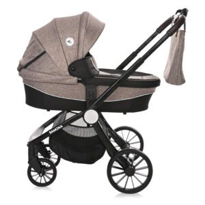 Комбинирана количка LORELLI RAMONA 3в1 Silver STRIPE