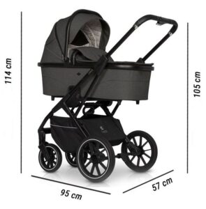 Бебешка количка 2в1 Cavoe Axo Comfort Shadow с Чанта