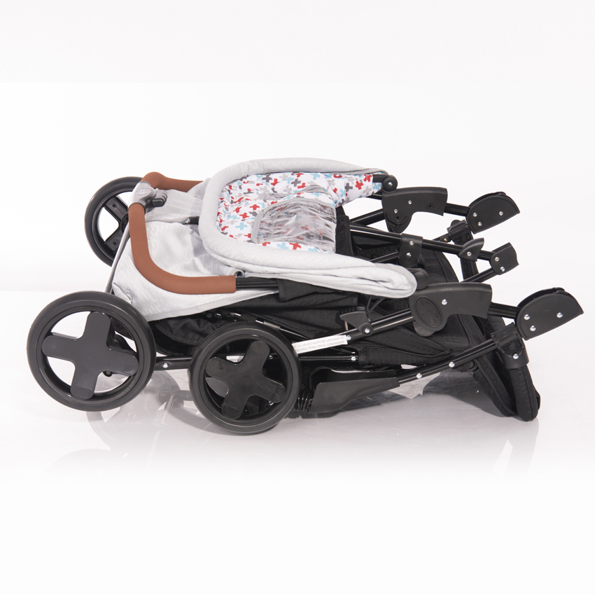 Детска количка LORELLI TWIN GREY - Image 5