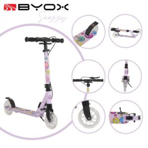 Тротинетка Snazzy сив