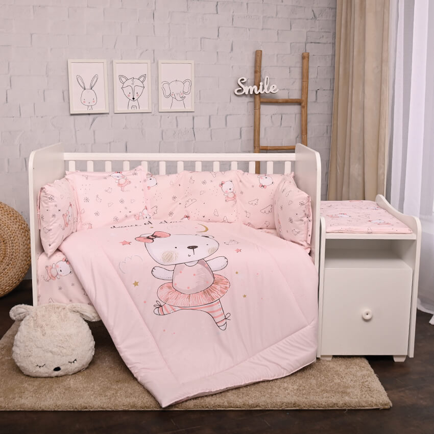 Спален комплект Lorelli МЕЧЕ БАЛЕРИНА Розово - Image 4