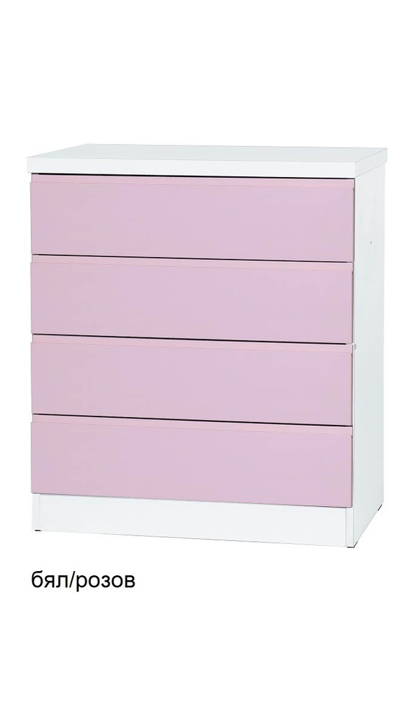Dizain Baby Скрин Орсо MDF с 4 чекмеджета - Image 4