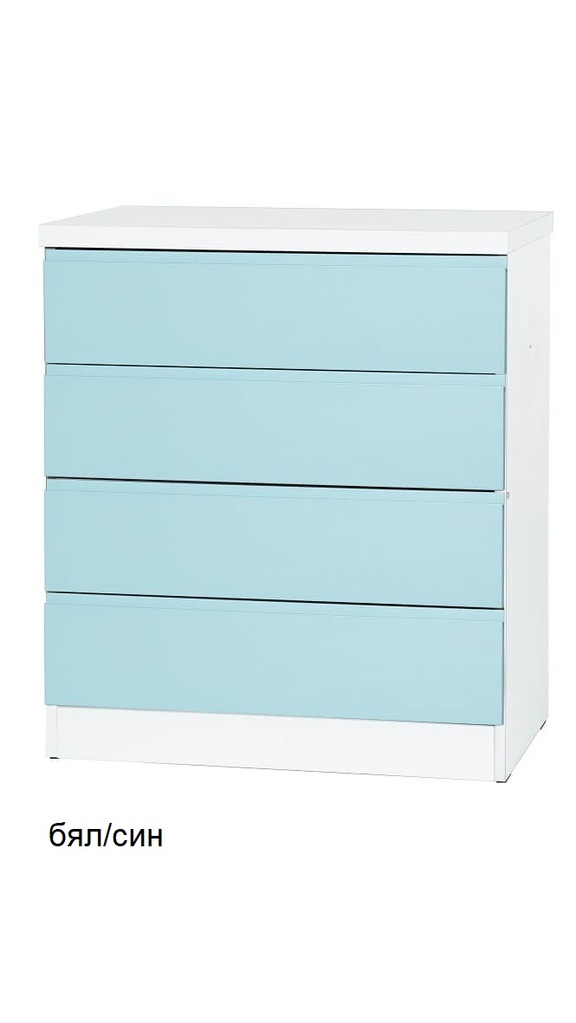Dizain Baby Скрин Орсо MDF с 4 чекмеджета - Image 5