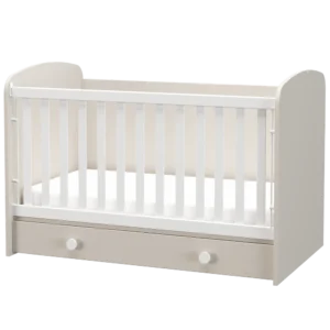 Бебешко легло Калина от Dizain Baby с подвижна решетка и трансформация в бюро