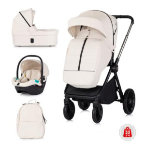 CHIPOLINO Комбинирана количка 3в1 Енканто бишкота