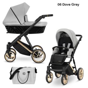 Бебешка количка Kunert Ivento Eco Dove Grey