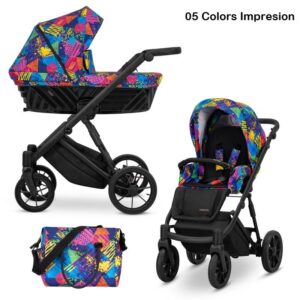 Бебешка количка Kunert Ivento Pastel Grass