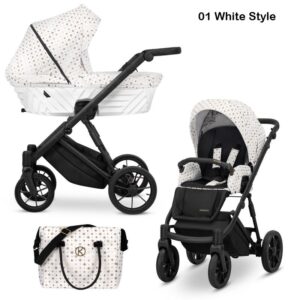 Бебешка количка Kunert Ivento Black Style