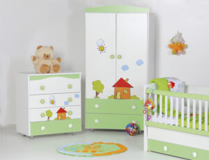 Бебешко легло Dizain Baby Калина с подвижна решетка