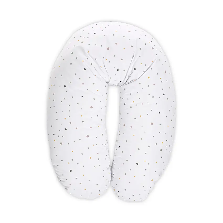 Зелена възглавница за кърмене 190 см, памук Ranforce