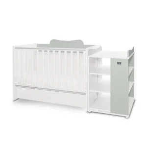 Трансформиращо легло LORELLI MULT Milky Green с чекмедже