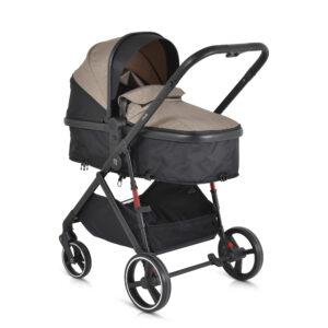 Комбинирана детска количка Moni MARBELLA 2в1 нуга