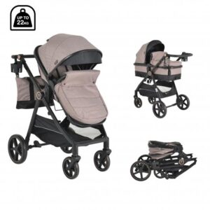 Комбинирана детска количка Moni TOKYO бежов