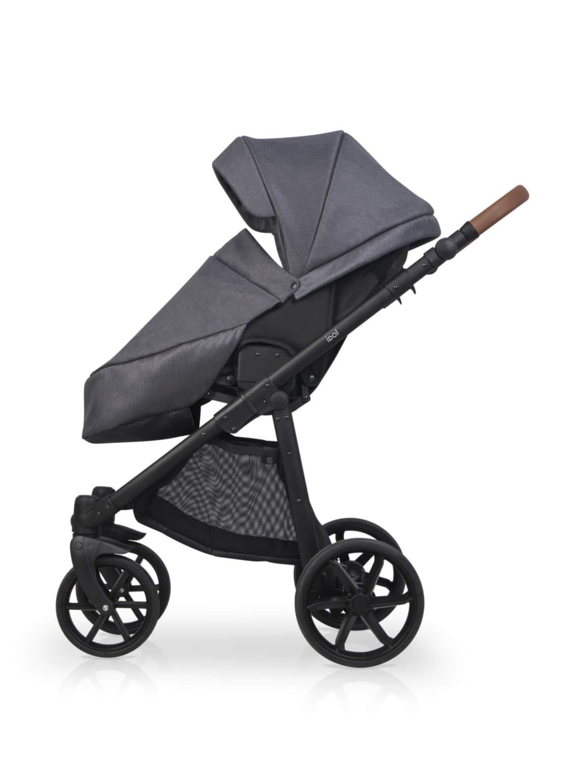 БЕБЕШКА КОЛИЧКА RIKO Basic Idol 04 Anthracite - Image 6