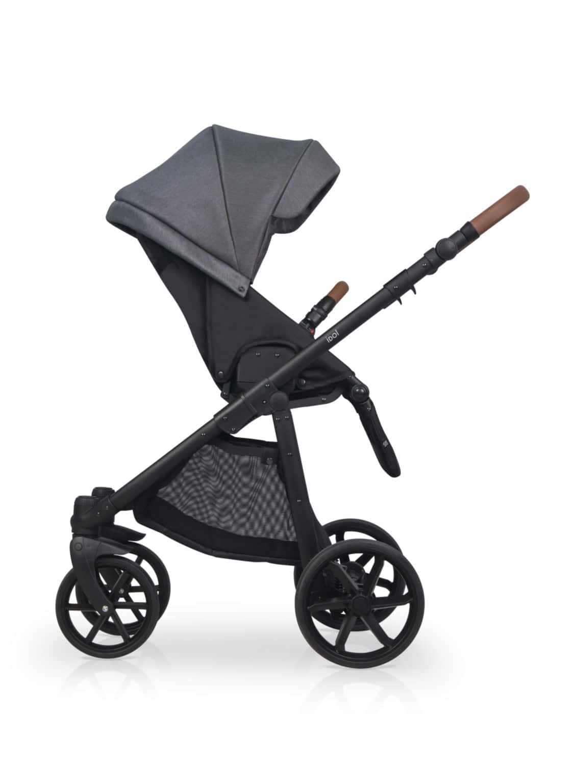 БЕБЕШКА КОЛИЧКА RIKO Basic Idol 04 Anthracite - Image 4