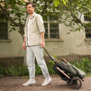 Детска количка LORELLI RIBERA GREEN ASPEN