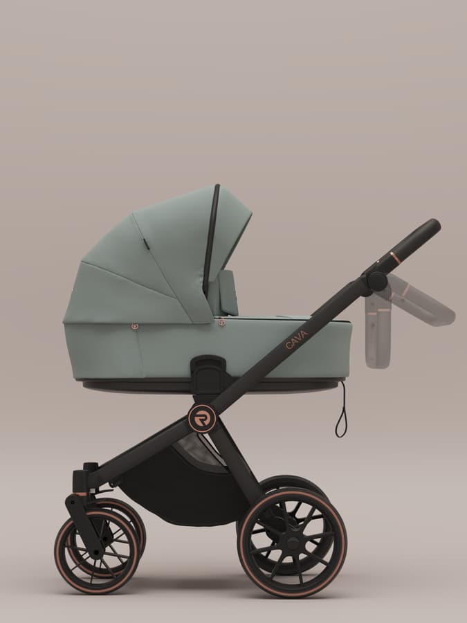 БЕБЕШКА КОЛИЧКА RIKO Cava 12 Sage - Image 2