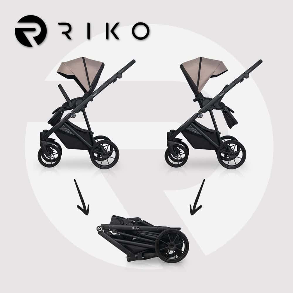 БЕБЕШКА КОЛИЧКА RIKO Velar 02 Sand - Image 4