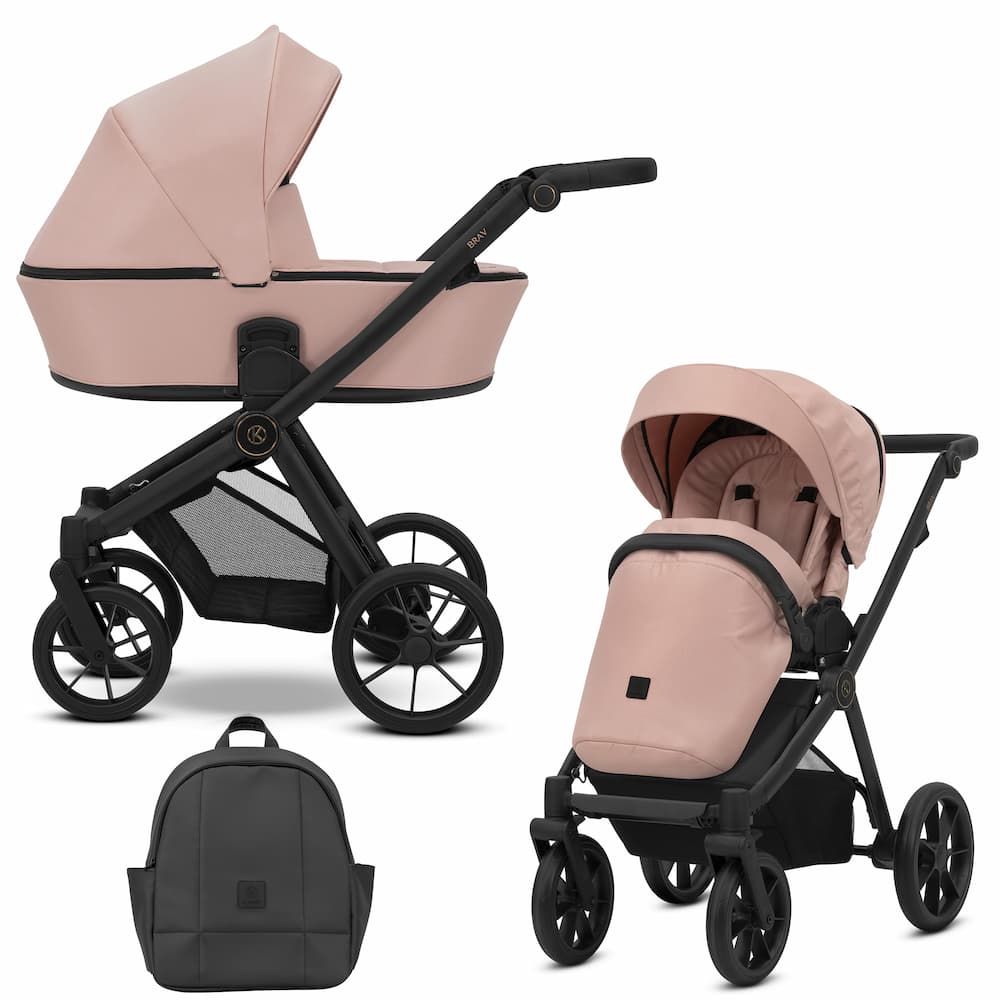 Бебешка количка Kunert Brav Pink - Image 2