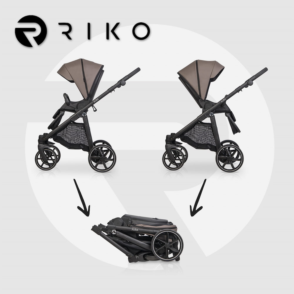 БЕБЕШКА КОЛИЧКА RIKO Aura 04 Lava - Image 2