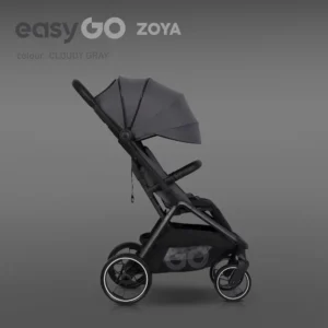 Бебешка количка EasyGo ZOYA в цвят Cloudy Gray за деца до 22 кг