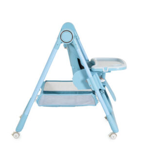 Детски стол за хранене с подарък Moni Surprise син