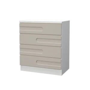 Луксозен бебешки скрин Dizain Baby Елена, изработен изцяло от МДФ.