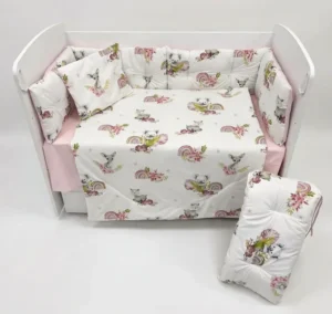 Спален комплект Dizain Baby Бамби розово ранфорс лукс