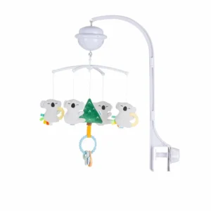 Бебешка музикална въртележка Коала с нощен проектор и Bluetooth връзка