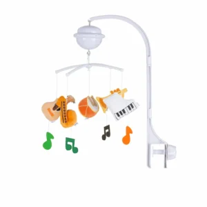 Бебешка музикална въртележка с нощен проектор и Bluetooth връзка