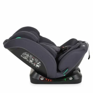 Детайл на сивия текстил на столче Moni Aventura