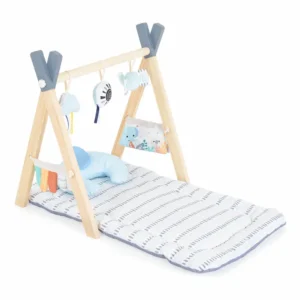 Бебешка активна гимнастика Sahara с гриф от борова дървесина