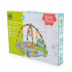 Зелена активна гимнастика с пиано Baby Piano Boy