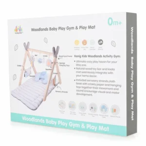 Бебешка активна гимнастика Sahara с дървен гриф