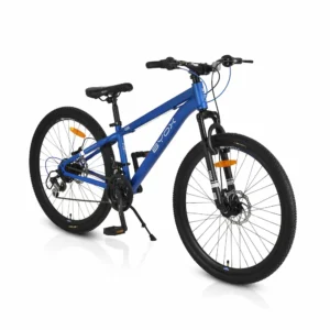 Син велосипед Byox Code 26 инча с дискови спирачки и предно окачване