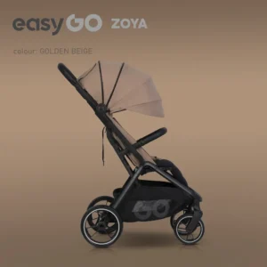 Бебешка количка EasyGo ZOYA Golden Beige изглед