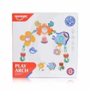 Активна арка с морски животни и дрънкалки за количка