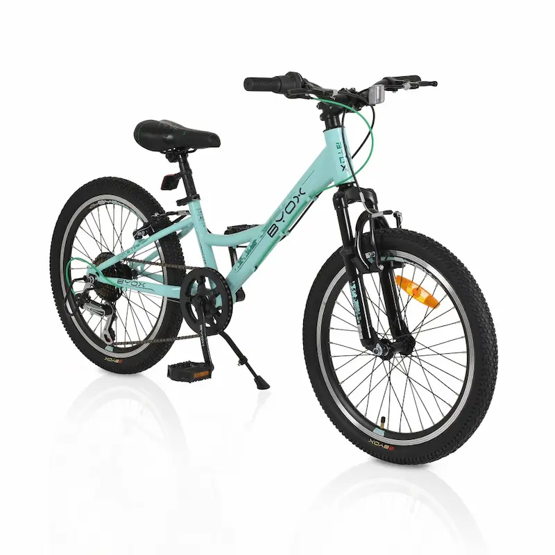 Ментов детски велосипед Byox Princess 20 инча със 7 скорости Shimano и амортисьор