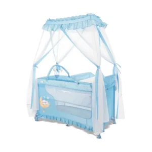Луксозна бебешка кошара Lorelli Magic Sleep с балдахин Blue от pif.bg