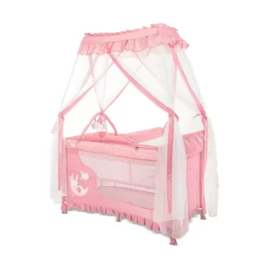 Луксозна бебешка кошара Lorelli Magic Sleep с балдахин Pink от pif.bg