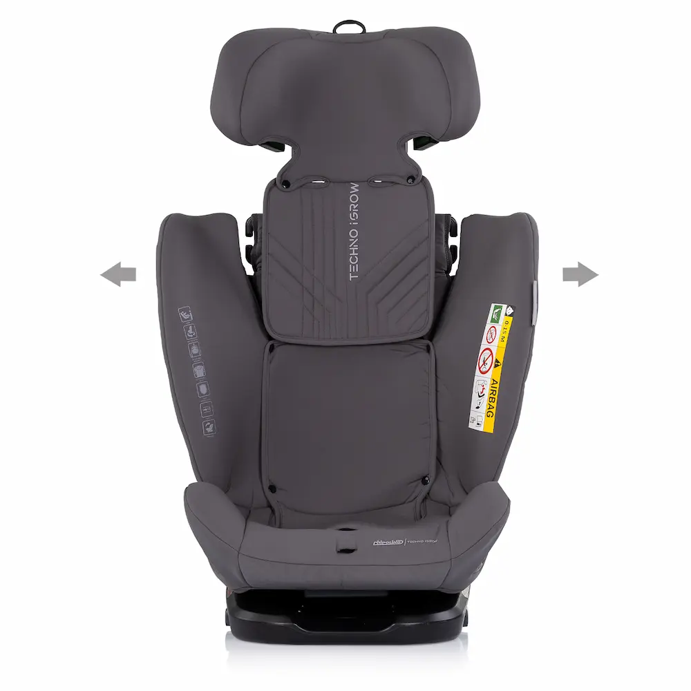 Стол за кола Chipolino Techno iGROW 360 I-SIZE 40-150 черно - Image 4