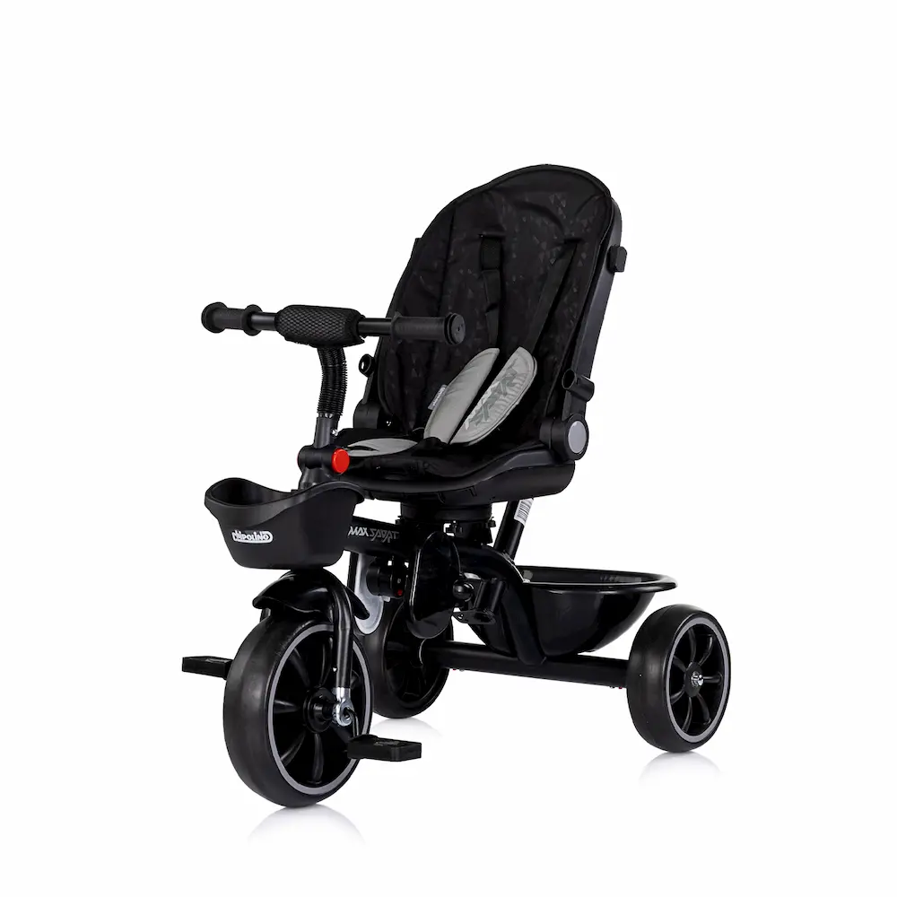Триколка със сенник Chipolino MAX SPORT Сива - Image 4