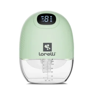 Безжична помпа за кърма Lorelli Hands Free Alice Зелена за поставяне в сутиен