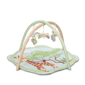 Бебешка активна гимнастика LORELLI SAFARI FRIENDS GIRAFFE в зелено