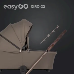 Детска количка EASYGO GIRO G2 2в1 Mokka